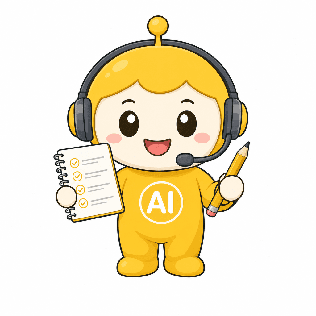 まとめ係マスコット